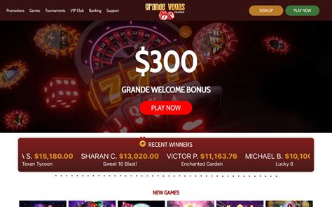  grande vegas online casino reviews